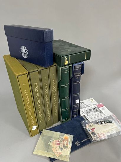 [Philately]. [First day]. 4 ALBUMS of world...