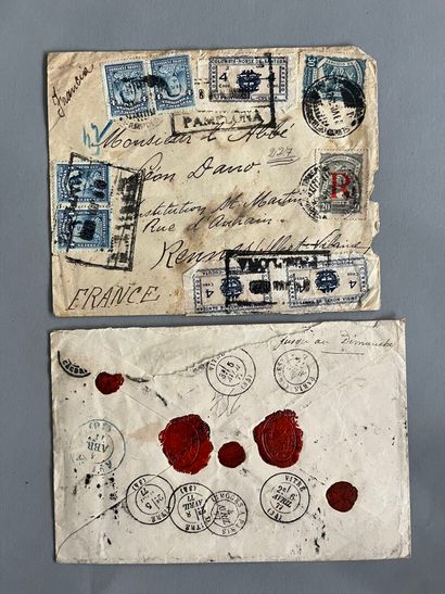 [Philately]. CLASSIFIER with classic stamped...
