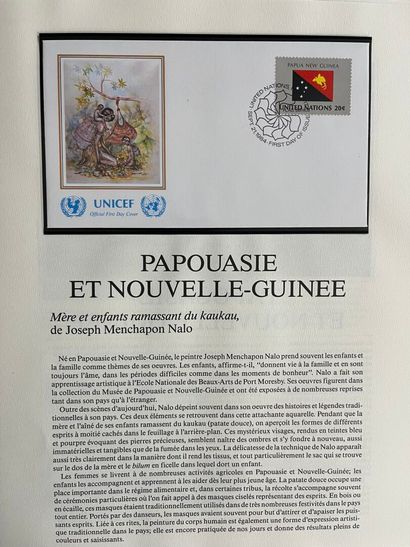 [Philately]. [First day]. 4 ALBUMS of PPJ...