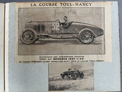 LOT of 5 ALBUMS of postcards and photos.
Also...