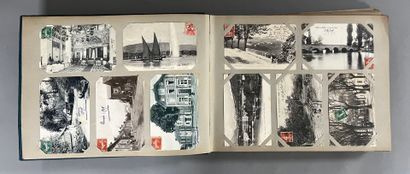 [France]. [Monaco]. [England]. 2 ALBUMS of...