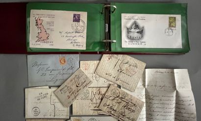 LOT of 14 classic letters including 8 precursors.
Also...