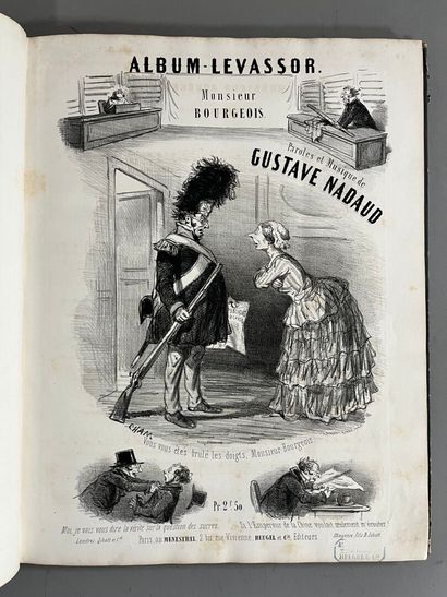 [Musique]. [Partitions]. [Chanson].
Gustave...