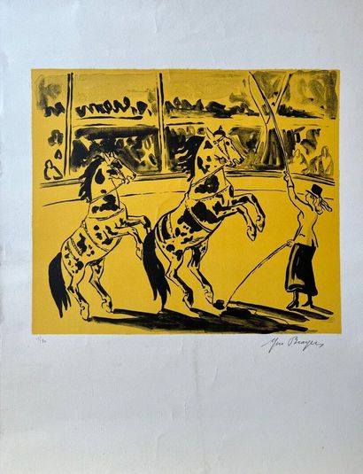 D'après Yves BRAYER (1907-1990).
La dompteuse...