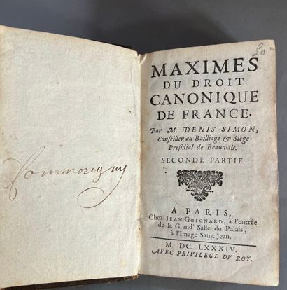 [Joystick]. [binding]. [18th century]. Lot...