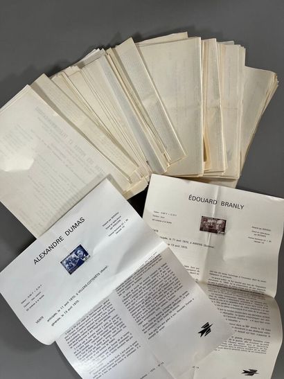 [Philately]. Strong LOT of used stamps, worldwide.
Some...