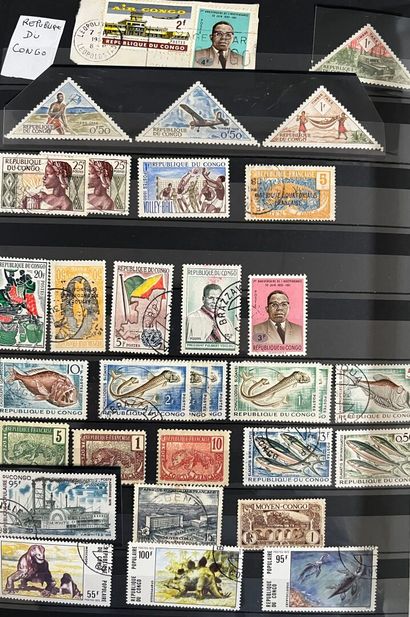 [Philately]. [France]. [World]. LOT of 4...