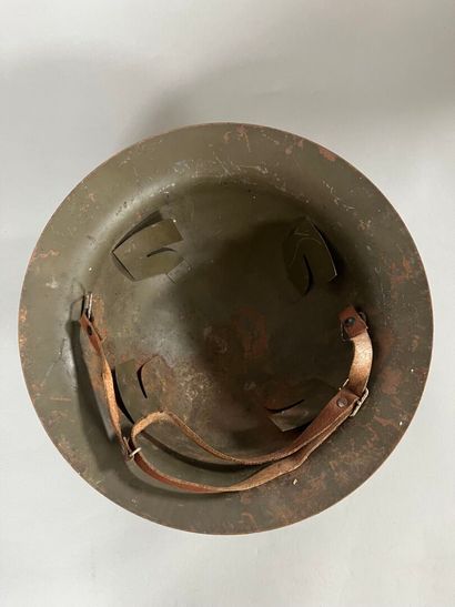 [Military equipment]. [WWII]. HELMET and...