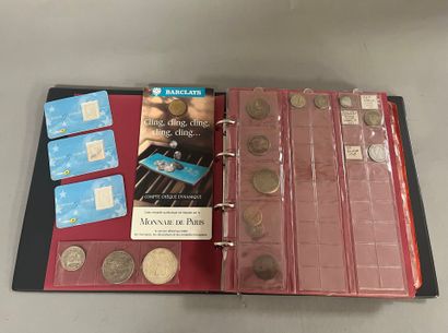 [Monnaie]. [France]. ALBUM de monnaies France.
Plusieurs...