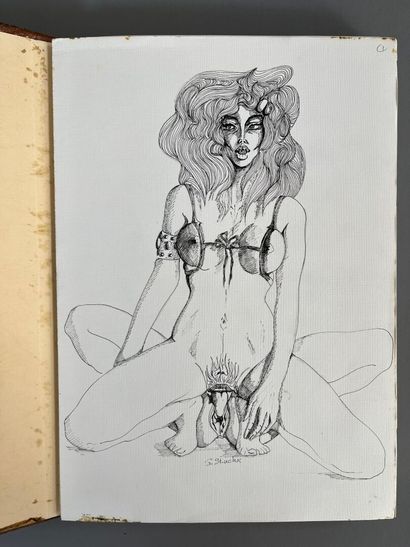 [Erotica]. SEB E.
Approximately 70 plates...
