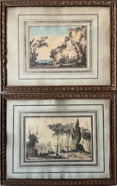 D'après Hubert ROBERT (1733-1808)
Déjeuner...