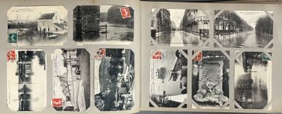 [France]. [Monaco]. [England]. 2 ALBUMS of...