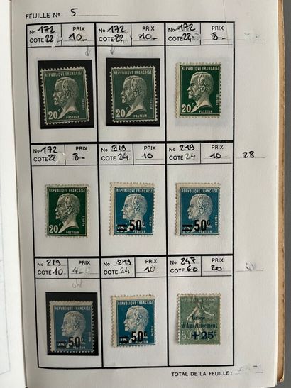 [Philately]. CARNET with classic and other...