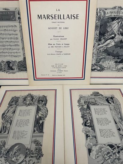 GRASSET. ROUGET DE LISLE. La Marseillaise....