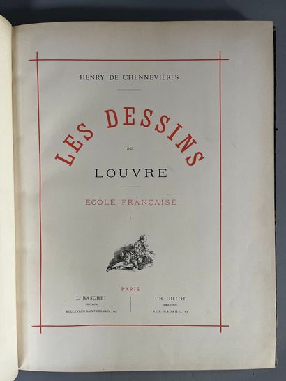 Henry de CHENNEVIERES.
Les dessins du Louvre...