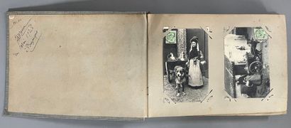 [Belgium]. ALBUM colored postcards, Belgium....
