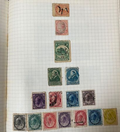 [Philately]. [World]. LOT of 5 binders/albums...