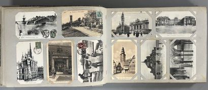 [France]. [Monaco]. [England]. 2 ALBUMS of...