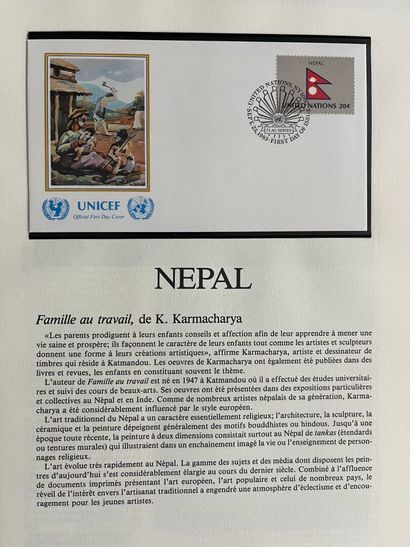 [Philately]. [First day]. 4 ALBUMS of PPJ...