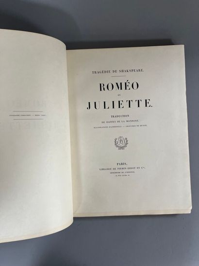 SHAKESPEARE.
Roméo et Juliette.
1 volume...