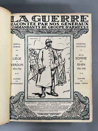 [Militaria]. FAYOLLE (Maréchal) & DUBAIL...