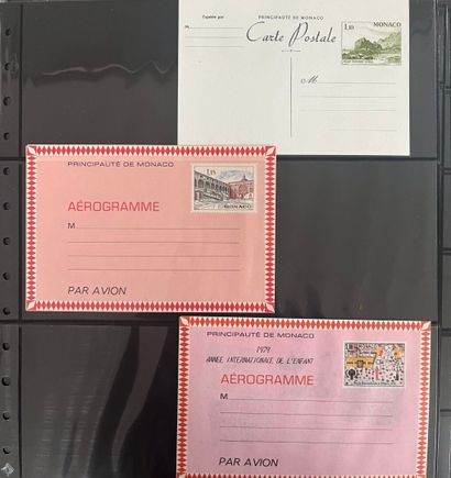 [Philately]. [Monaco]. 1 CARTON of mint and...