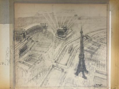 Edmond SOUSSA (1898-1989) décorateur et d'après...