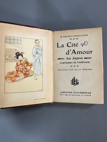 [Japon]. Lot de livres comprenant :
-LA VAUDERE...