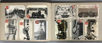 [France]. [Monaco]. [England]. 2 ALBUMS of...