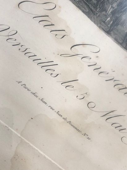 D'après J.M. MEREAU, 1er dessinateur et graveur...