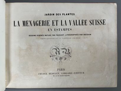 [Manette]. [19th century]. Lot of books including:
-GÖLNITZL...