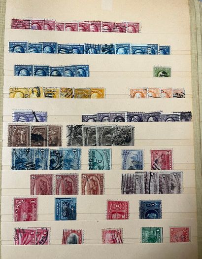 [Philately]. [World]. LOT of 5 binders/albums...