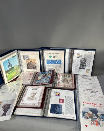 [Philately]. [France]. 3 ALBUMS of France...