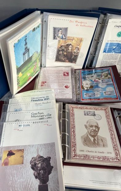 [Philately]. [France]. 3 ALBUMS of France...