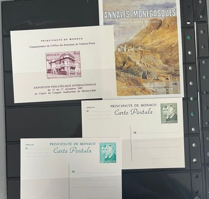 [Philately]. [Monaco]. 1 CARTON of mint and...