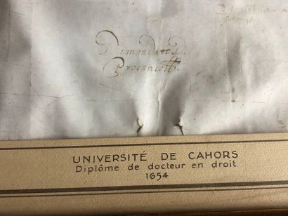 DIPLOME de docteur en droit de l'Université...