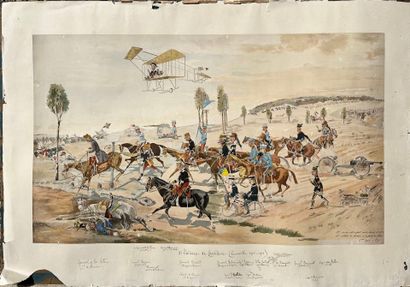 [Militaria]. [Engraving]. OGIER D'IVRY (Commandant...