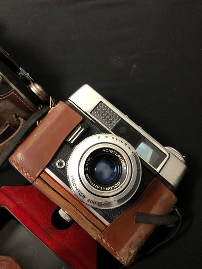TWO cameras, one EXAKTA and one VIGTLANDER.
With...