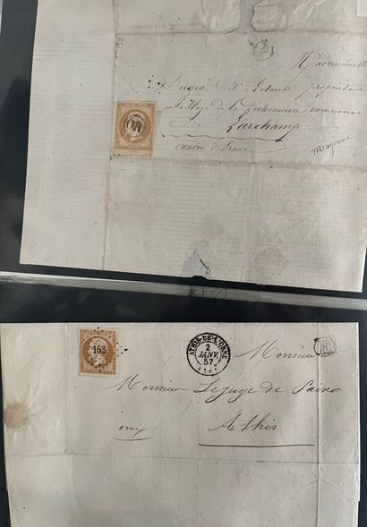 [Philately]. CLASSIFIER with classic stamped...