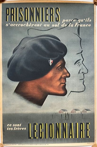 [Militaria]. [WWII]. AT. DUBOIS
PRISONERS...