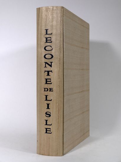 LABÈQUE. LECONTE DE LISLE. Poèmes barbares....