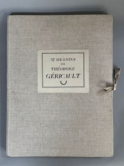 [Beaux-arts]. 57 drawings by Théodore Géricault....
