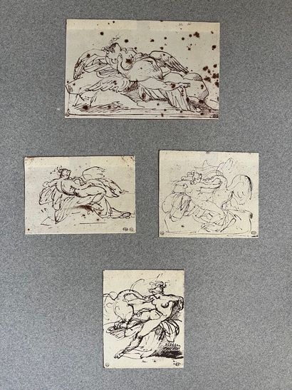 [Beaux-arts]. 57 drawings by Théodore Géricault....