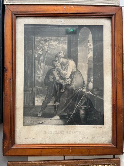 LOT de gravures comprenant :
Raoul Ferry...