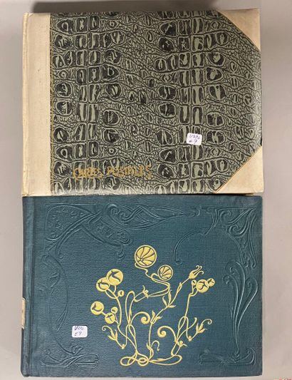[France]. [Monaco]. [England]. 2 ALBUMS of...