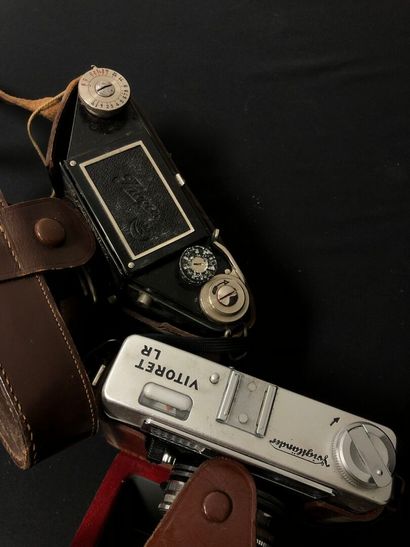 TWO cameras, one EXAKTA and one VIGTLANDER.
With...