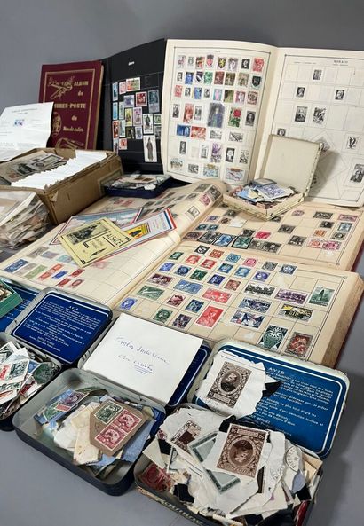 [Philately]. Strong LOT of used stamps, worldwide.
Some...