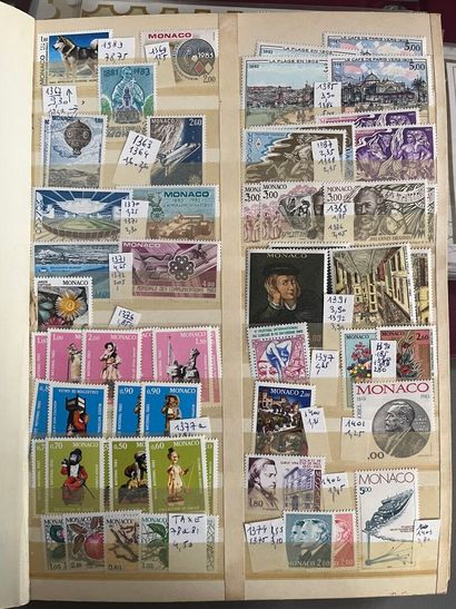 [Philately]. [Monaco]. 1 CARTON of mint and...