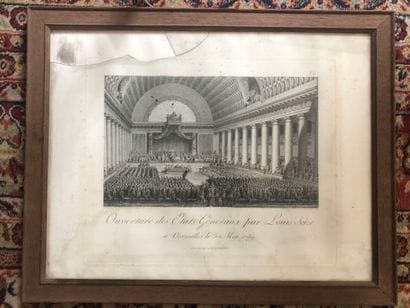D'après J.M. MEREAU, 1er dessinateur et graveur...