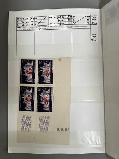 [Philately]. [Reunion]. [Cameroon]. CARNET...